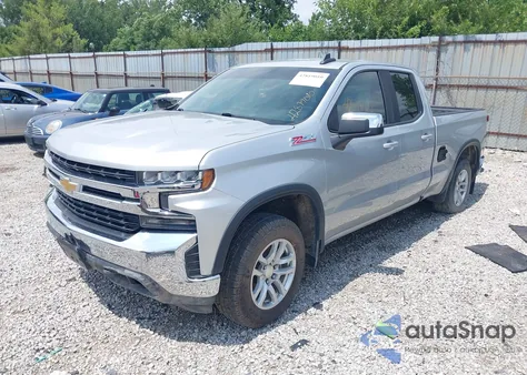 2019 Chevrolet Silverado 1500 Lt z USA, uszkodzony, nr VIN 1GCRYDED7KZ288391